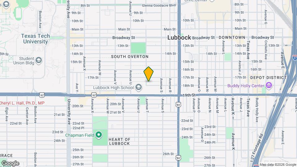 1922 18th St Map and Location Details