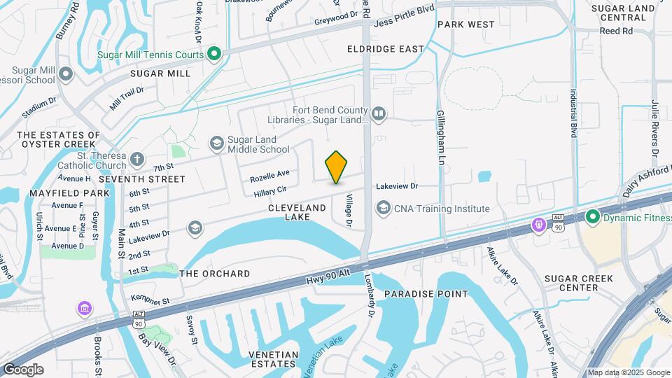 813 Lakeview Dr Map and Location Details