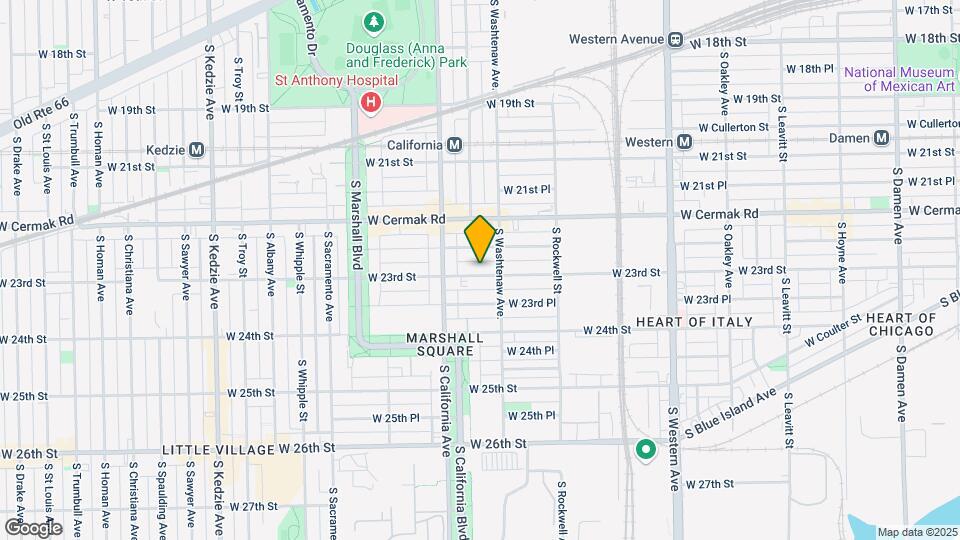 2720 W 23rd St Mapa y Detalles de la Ubicación
