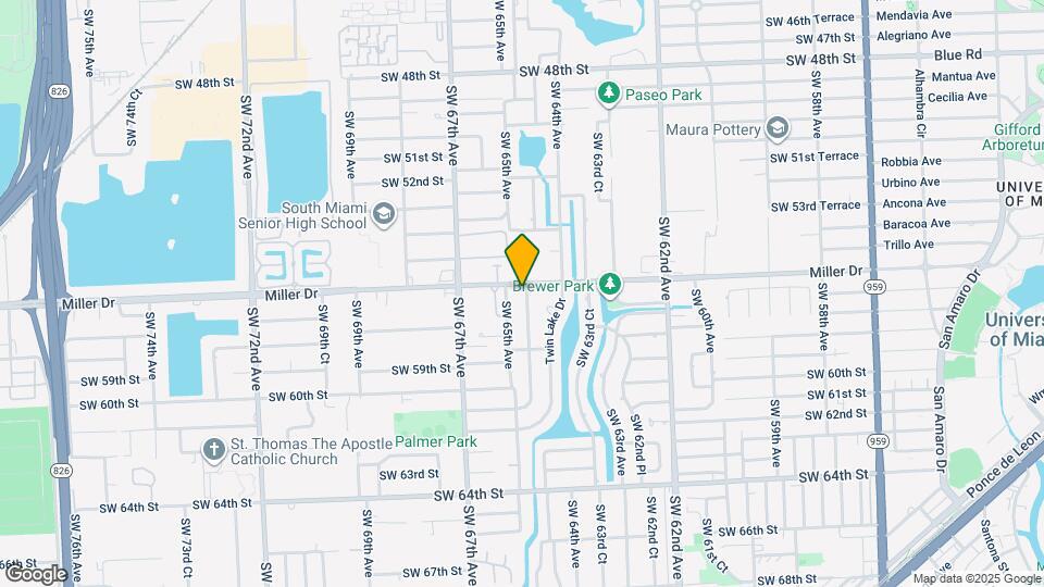 5600 SW 64th Pl Map and Location Details