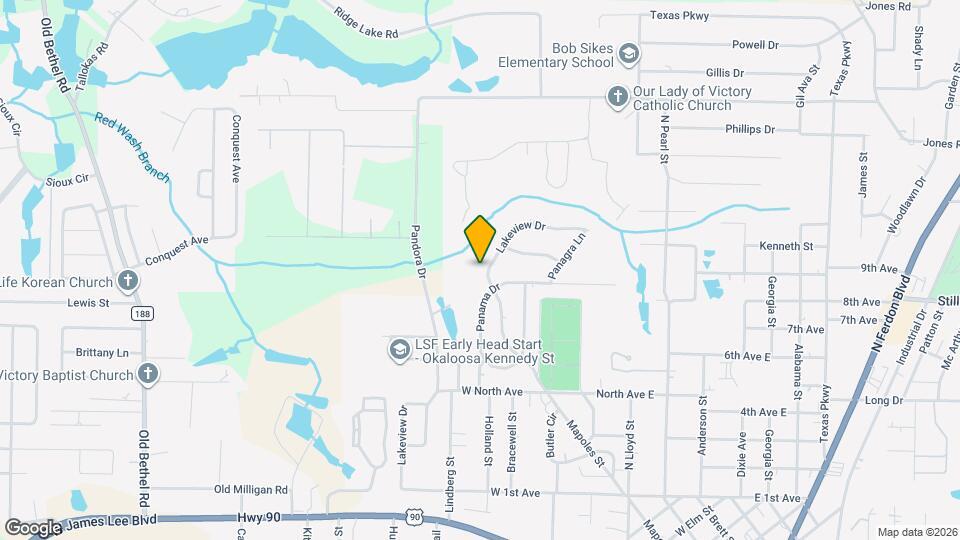 301 Lakeview Dr Map and Location Details