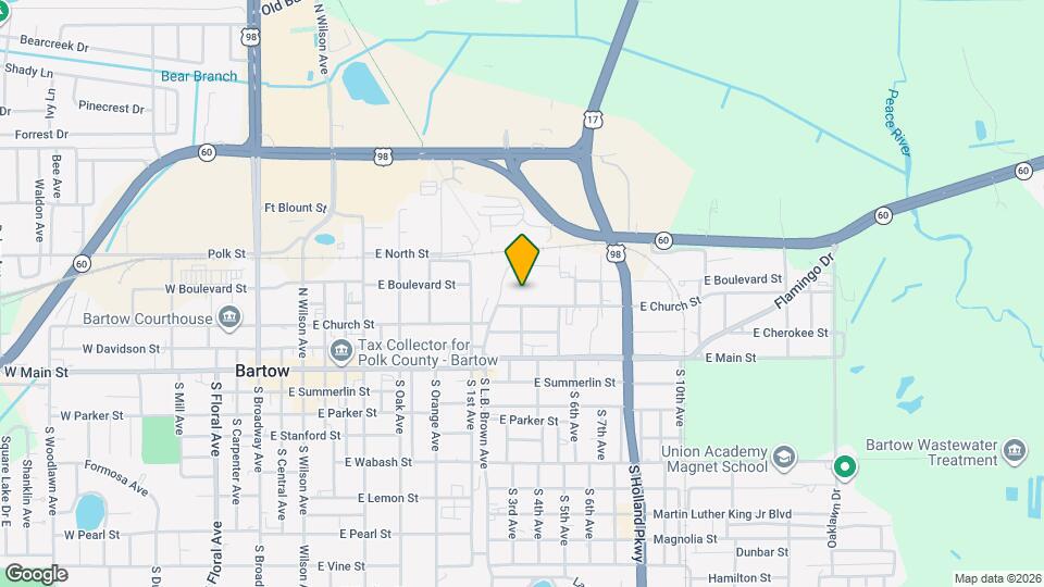 1070 E Church St Map and Location Details