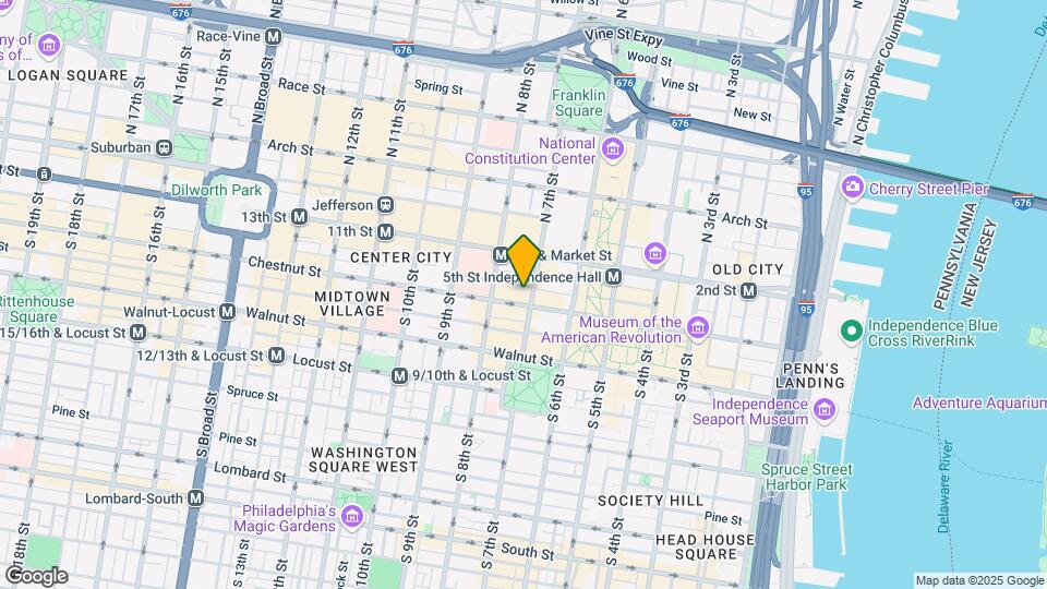 707 Chestnut St-Unit -4R Map and Location Details