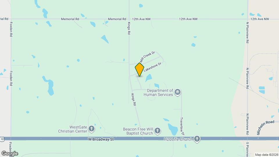 408 Boggy Creek Dr Map and Location Details