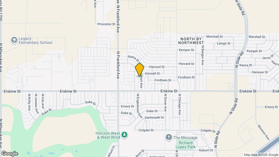 617 N Elkhart Ave Mapa y Detalles de la Ubicación