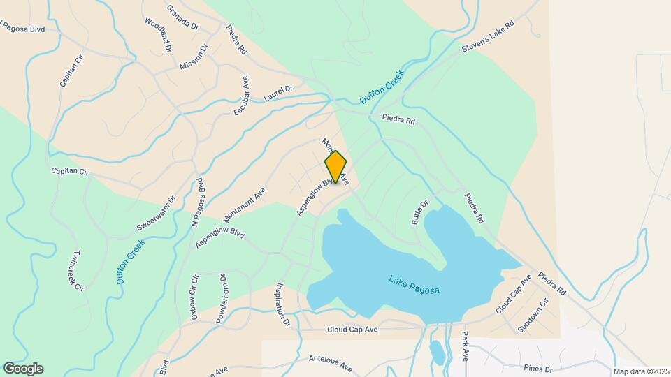 1288 Cloud Cap Ave Map and Location Details