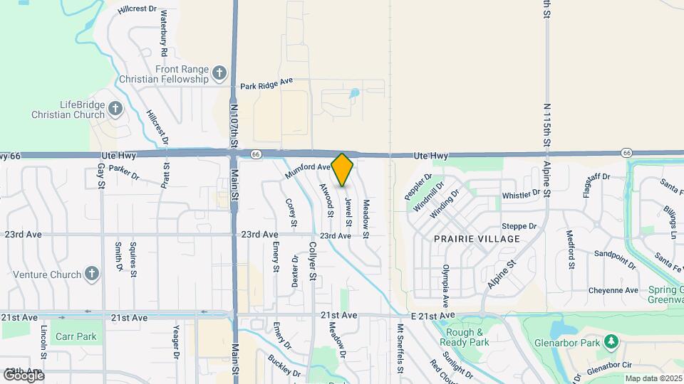 2419 Jewel St Map and Location Details