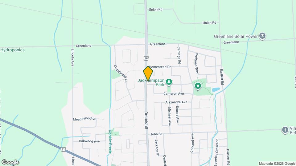 4503 Ontario St Map and Location Details