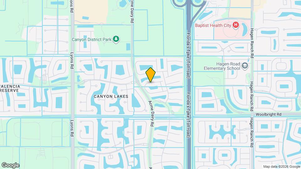 8300 Calabria Lakes Drive Map and Location Details