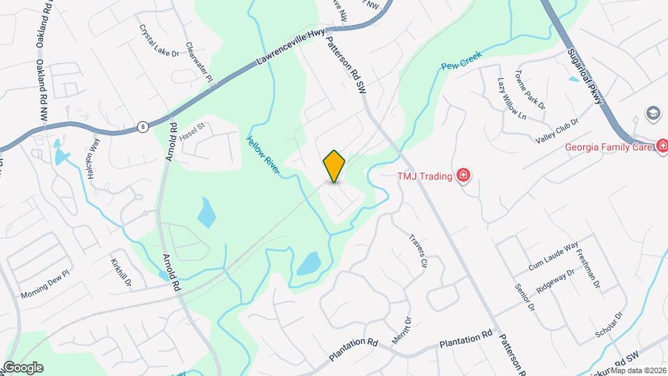 1961 Patterson Park Dr Mapa y Detalles de la Ubicación