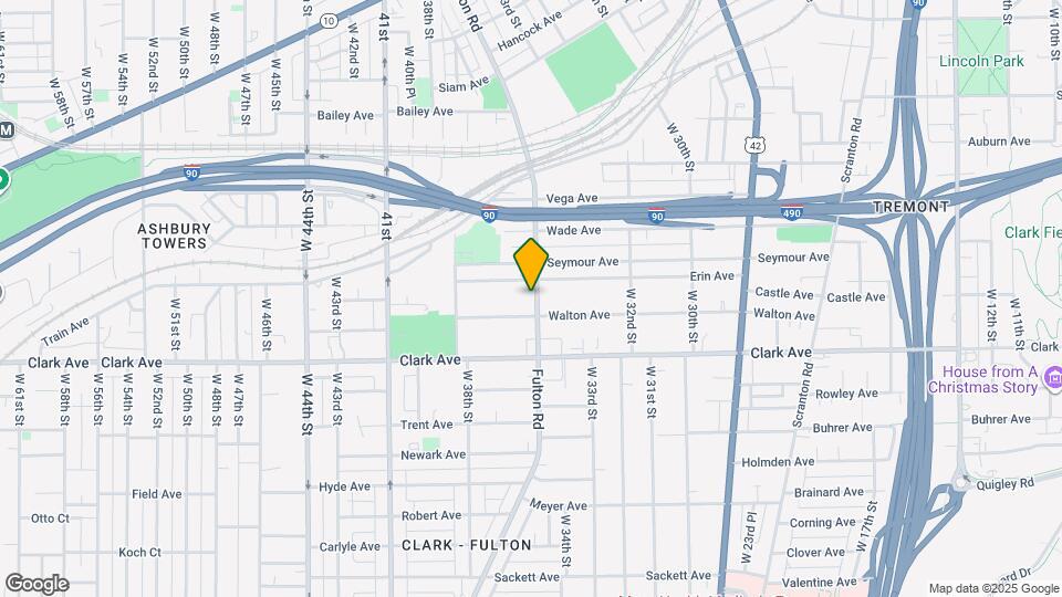 2964 Fulton Rd Map and Location Details