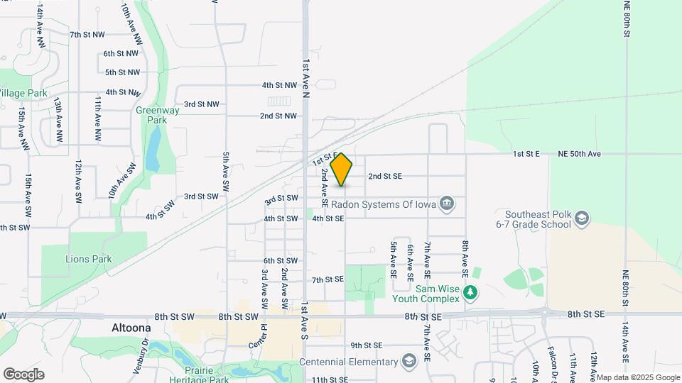 206 3rd Ave SE Map and Location Details