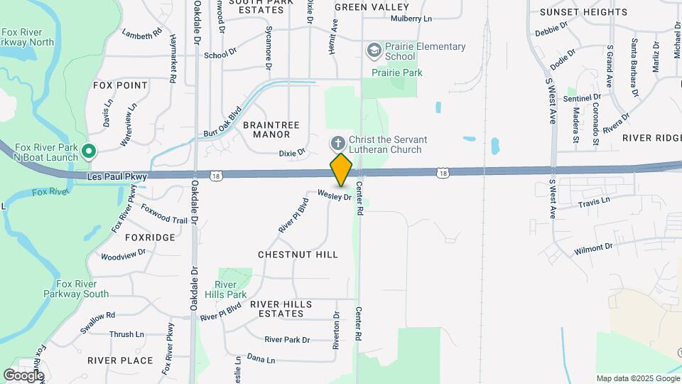 914 Wesley Dr Mapa y Detalles de la Ubicación