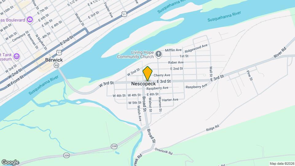 510 E 3rd St Map and Location Details