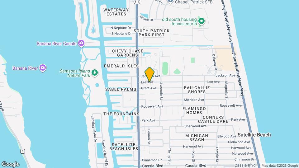 555 Lee Ave Map and Location Details