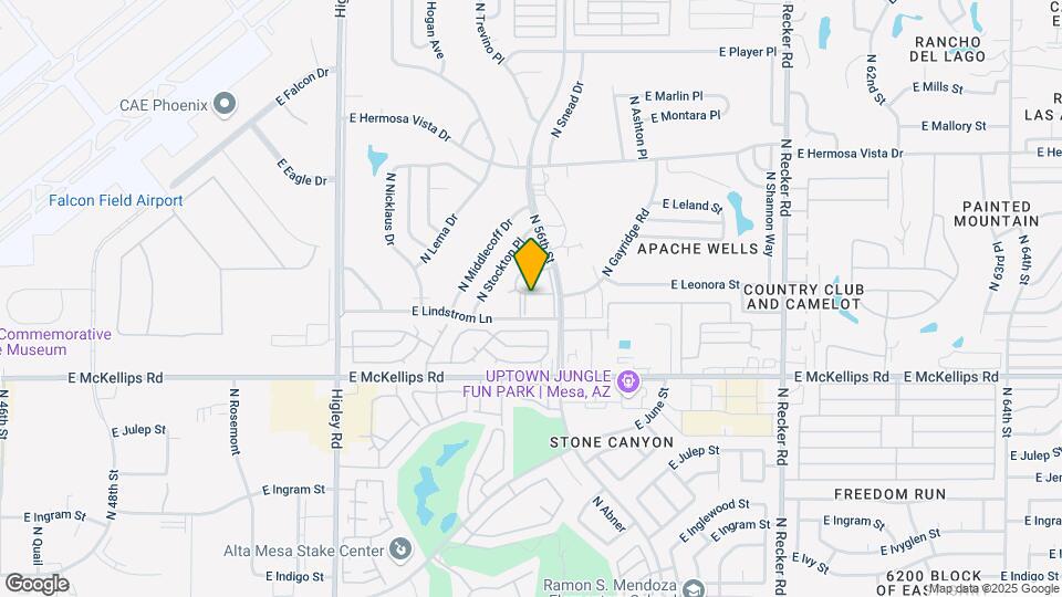 5518 E Lindstrom Ln Map and Location Details