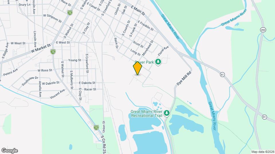 1123 Patton St Map and Location Details