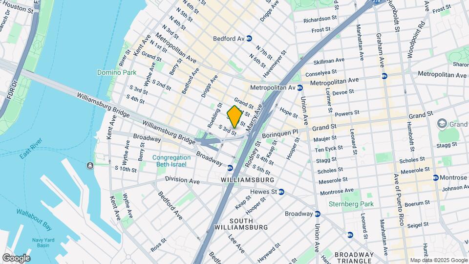 245 S 3rd St Map and Location Details
