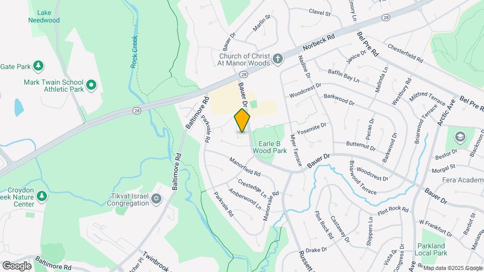 14654 Bauer Dr Map and Location Details