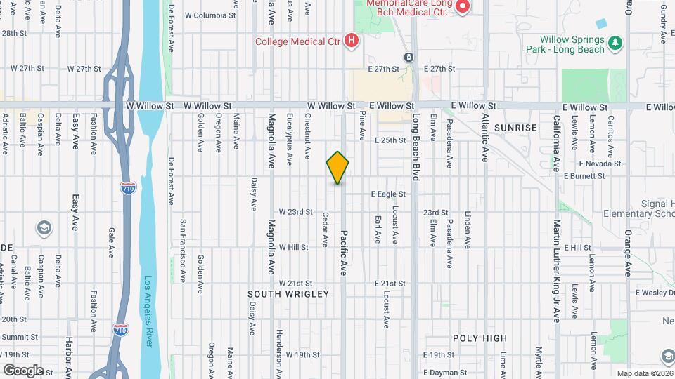 2365 Pacific Ave Map and Location Details