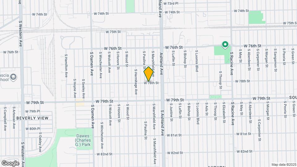 1649 W 78th St, Unit GW Map and Location Details