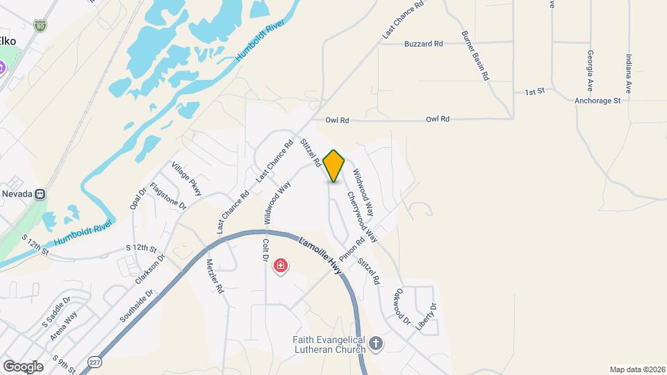 1288 Stitzel Rd Map and Location Details