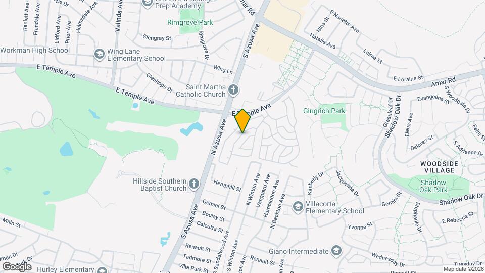 Covina Hills Mobile Country Club Mapa y Detalles de la Ubicación