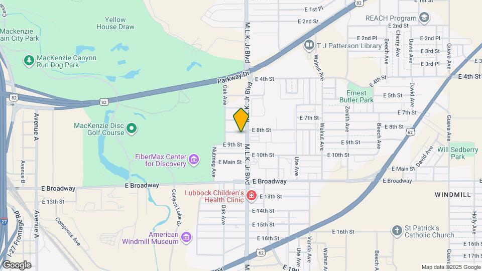 1516 E 8th St Map and Location Details