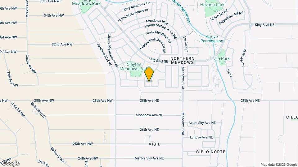 3013 Taos Meadows Dr NE Map and Location Details