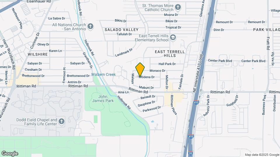4114 Modena Dr Map and Location Details