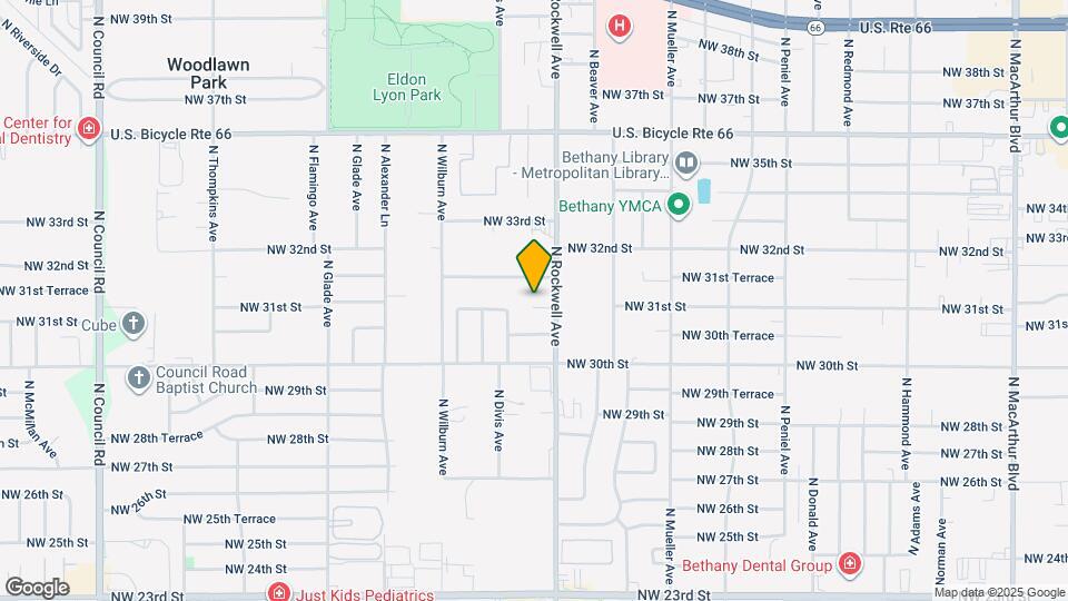 7109 NW 31st St Map and Location Details