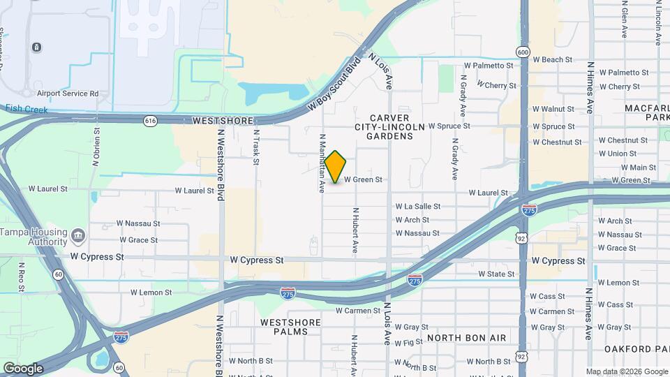 4313 W Laurel St Map and Location Details