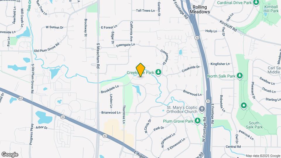 208 Brookdale Ln Map and Location Details