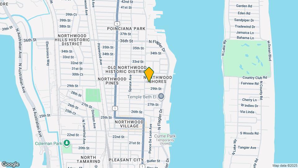 310 30th St Map and Location Details