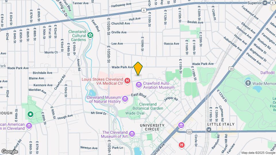 10823 Magnolia Dr Map and Location Details
