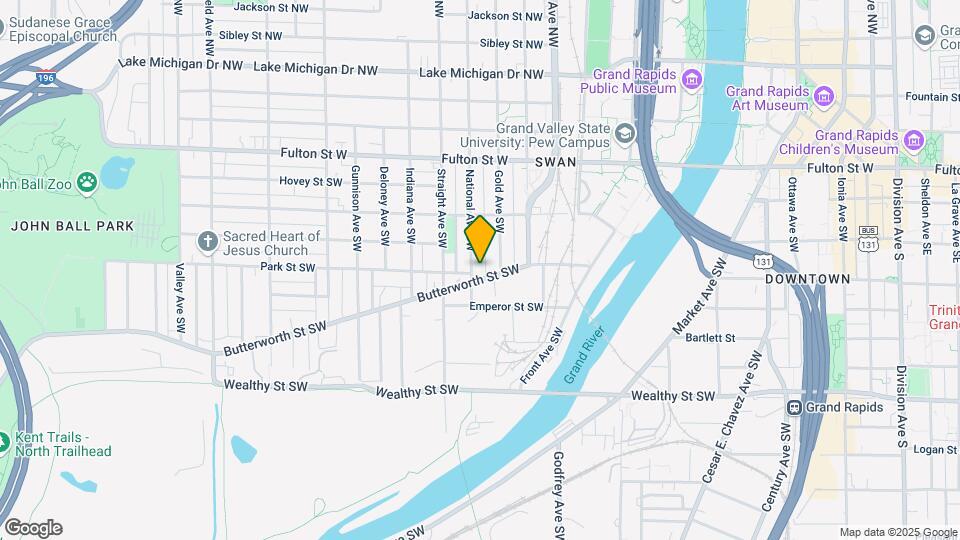 156 National Ave SW Map and Location Details