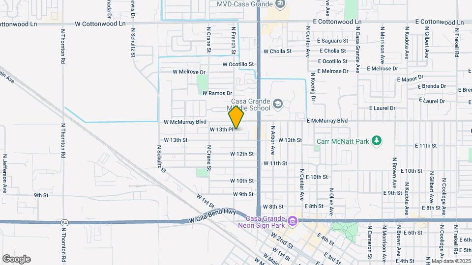 La Verde Mobile Home Park Map and Location Details