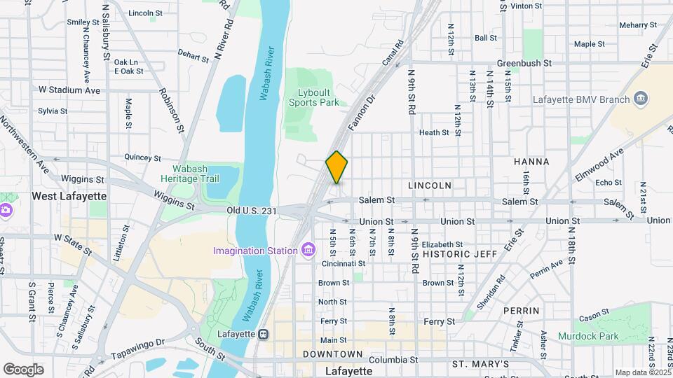 Monon Place Map and Location Details