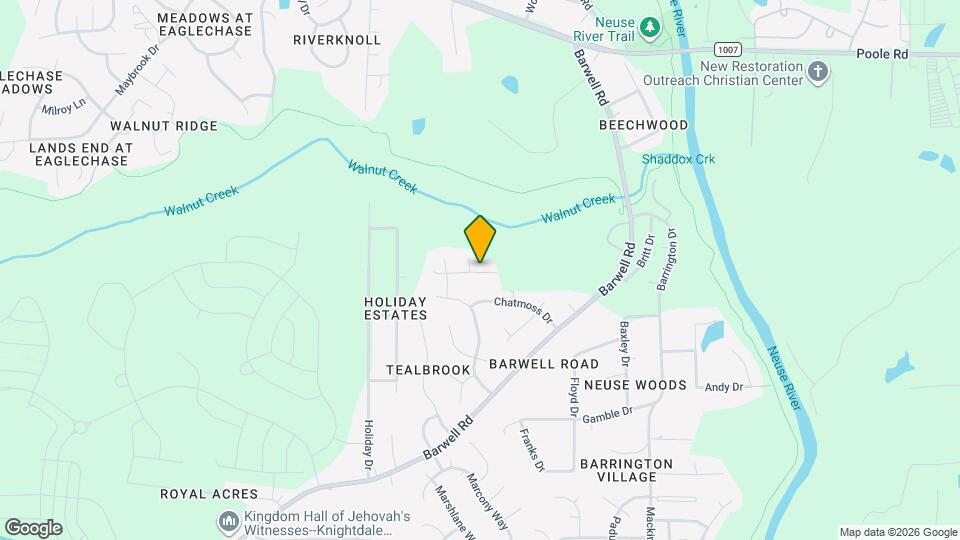 5705 Brandycrest Dr Map and Location Details