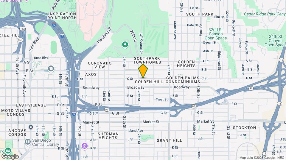 2627 C St Map and Location Details