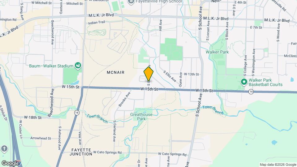 1421 S Duncan Ave Map and Location Details