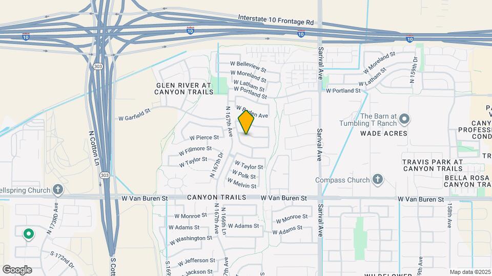 16627 W McKinley St Map and Location Details