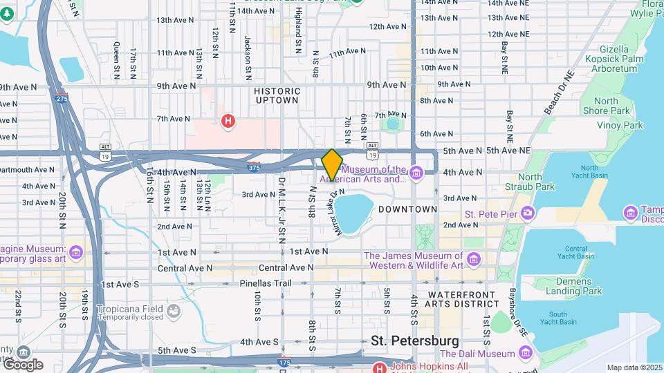 Mirror Lake Apartments Map and Location Details