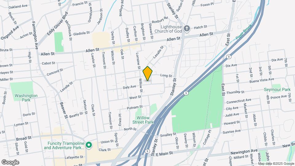 154 Daly Ave Map and Location Details