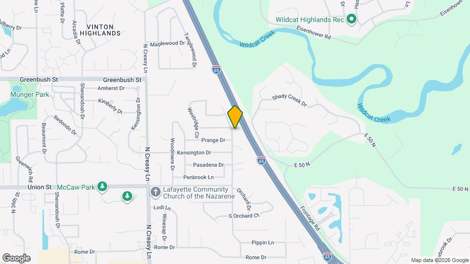 1015 Courtland Ave Map and Location Details