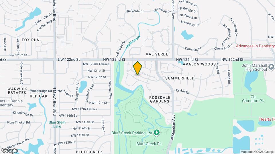 4707 Hemlock Ln Map and Location Details