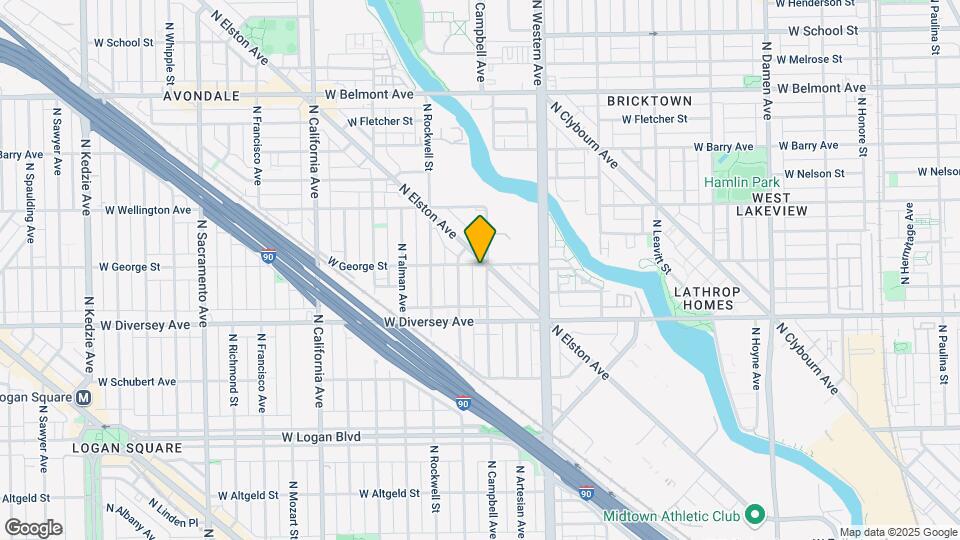 2856 N Campbell Ave Map and Location Details