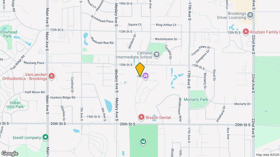 1615 Ohana Ave Mapa y Detalles de la Ubicación