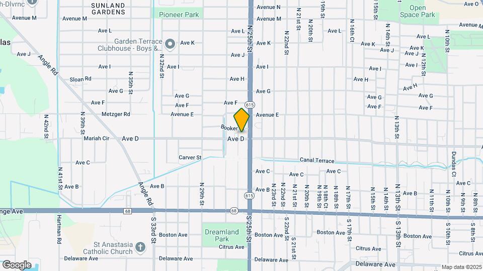 2506 Avenue D Map and Location Details
