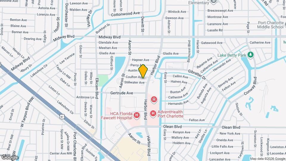 21322 Stillwater Ave Map and Location Details